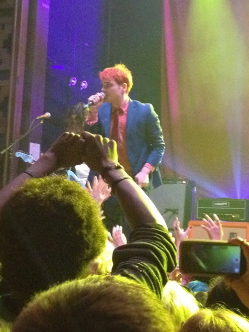 Gerard Way At Webster Hall In Nyc 10/23/2014