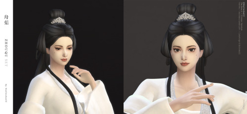 Chinese Hairstyle - Zhouqu Set