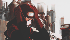 donnatroyed:   Asami + maroon/red (requested by foo-of-the-forest)  
