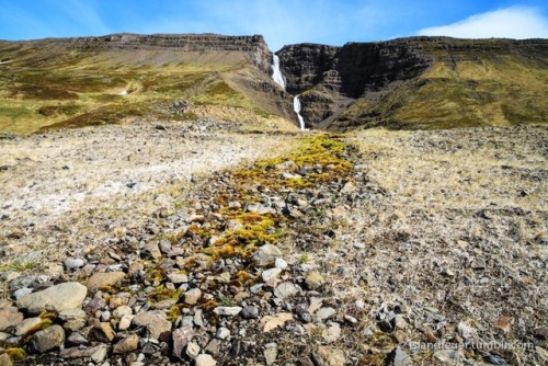  DownwardsThe long way of the waterfall down into the valley. - Iceland©islandfeuer 2010-2015. All R