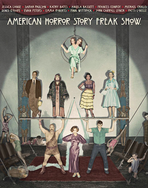 mrgolightly:  ‘American Horror Story’: First Look at Freak Show Cast Art  