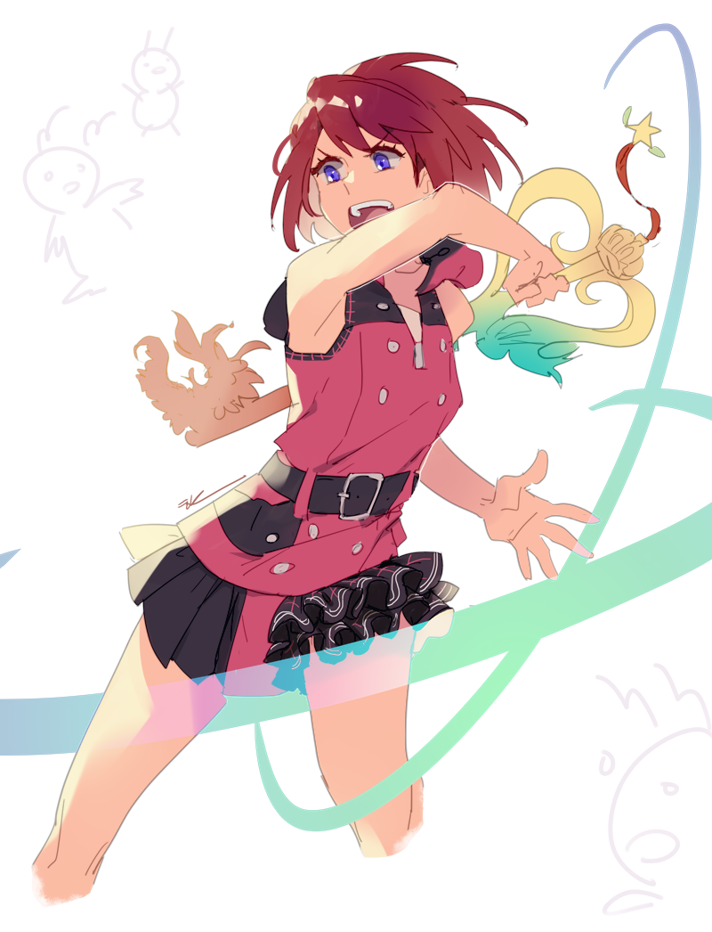 hakeism: I, for one, vote towards Kairi fighting like Terra