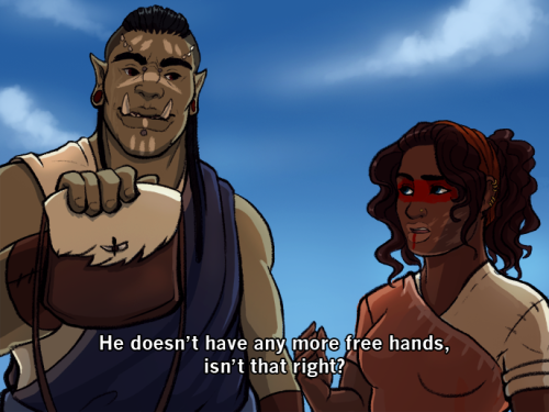 mieran-sanctuary:So Undead-Potatoes showed me this post and said it reminded her of our Skyrim OCs a