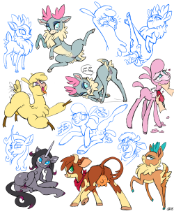 Needs-More-Butts:  Saucysorc:  The Hoofed Cuties Of Them’s Fightin’ Herds!  Hot