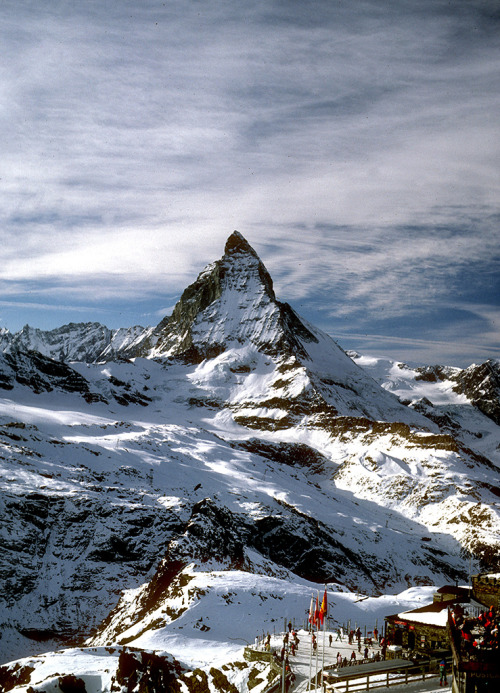 Matterhorn, Zermatt Switzerland - December 1987