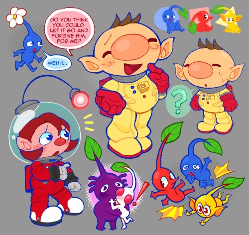 MY PIKMIN ARE ALL MORONS!!!!!!!! (Happy 1st Anniversary Pikmin 4!!!!)