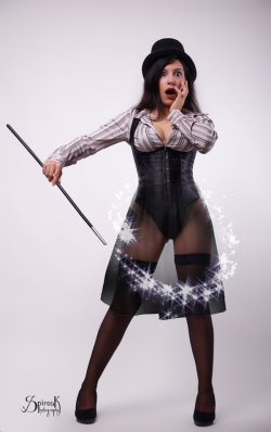 hotcosplaychicks:  Cosplay Pinup: Ailiroy’s Zatanna Zatara: Oops! by spirosk-photography 