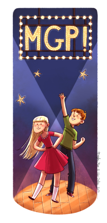 Which kid never dreamt of hitting the stage when they grow up ? It’s an illustration I did for Clio 