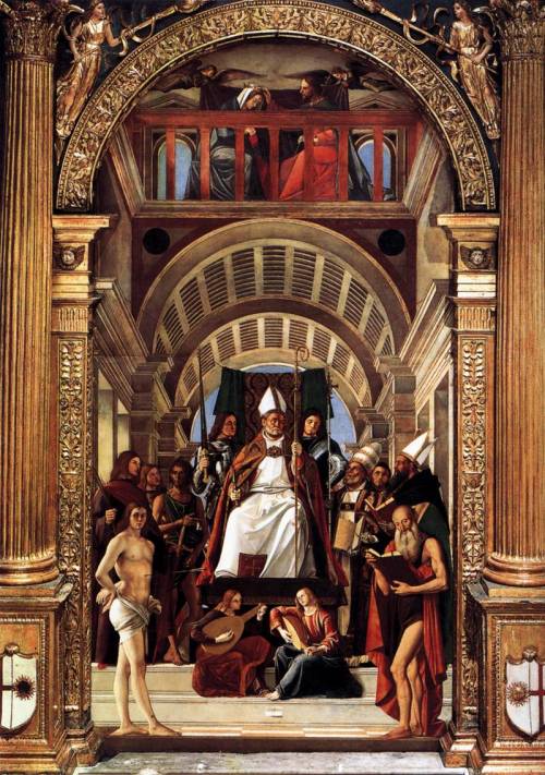 Vivarini and Basaiti, ‘Altarpiece of Saint Ambrose’, 1505, Santa Maria Gloriosa dei Frari, Venice