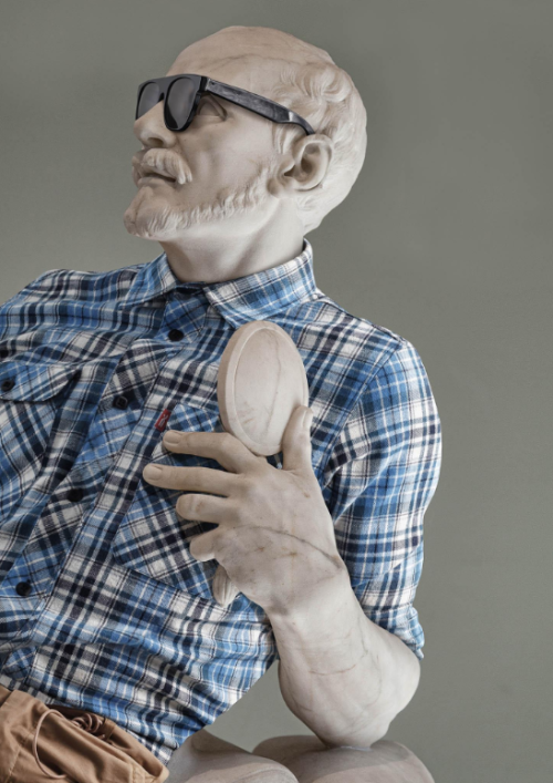 Hipster in Stone by Caillard Leo 