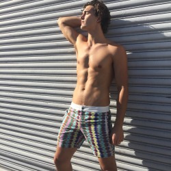 mrturk:  Ikat shorts by Mr Turk