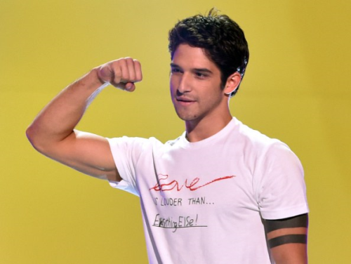 Porn Pics michaelanp:  OMG Tyler Posey whips his dick