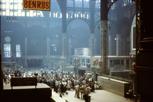 Penn Station, New York City, 1958