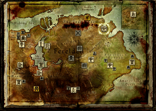 varcolaci: Dragon Age: Origins maps