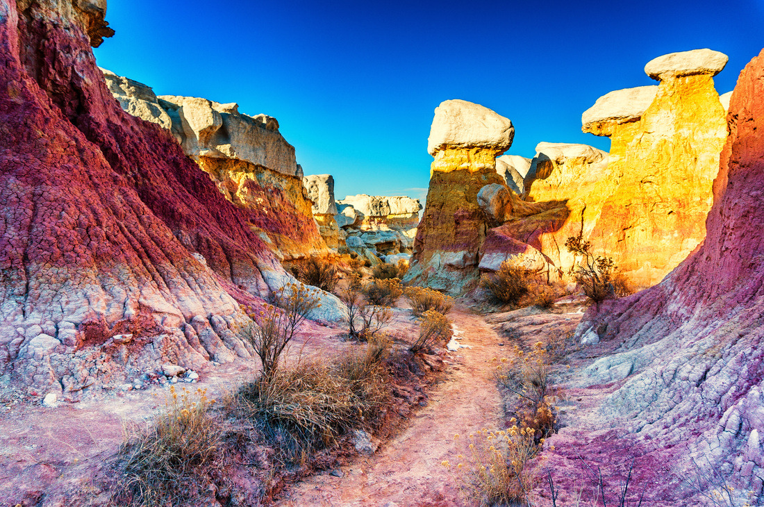 earthstory:  fancyadance:  The Paint Mines,   an archeological district located
