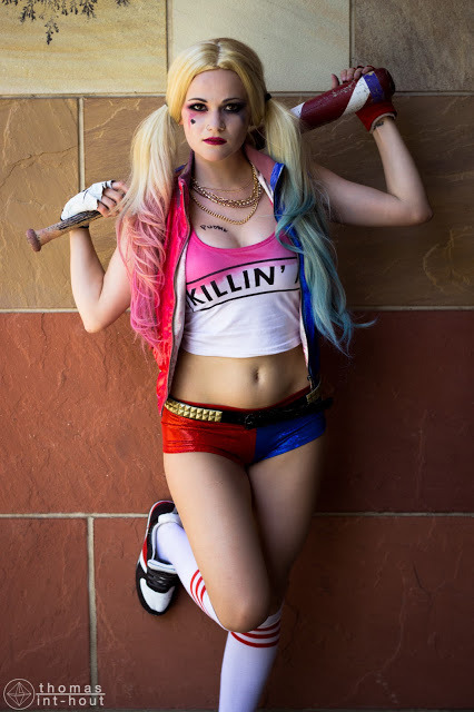 queens-of-cosplay:  Harley QuinnCosplayer:   ESKJ Shoes &amp; Art  Photographers:  