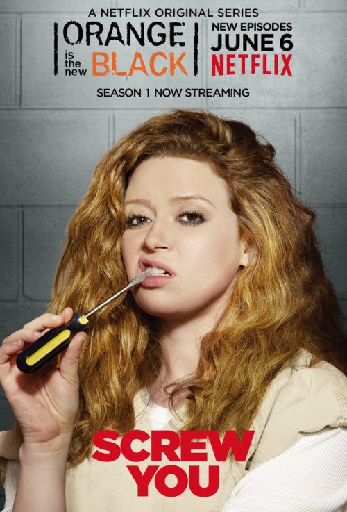 oitnbmusic:  Orange is The New Black - season 2 posters [via yahoo] 