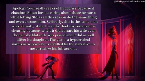 "Apology Tour Really Reeks Of Hypocrisy Because It Chastises Blitzo For Not Caring About Those He Hurts