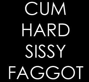 sissy jizzy loves Black Cock