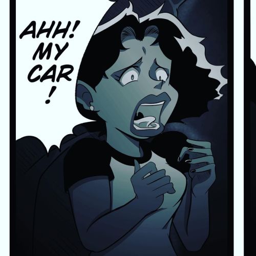She took it well #illustration #comic #comicart #comicpanel #grayscale #grayscalecoloring #yelling #
