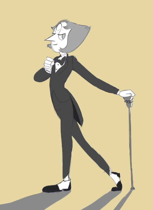 swoocebat:  *‘the entertainer’ plays in the distance* quick pearl doodle 
