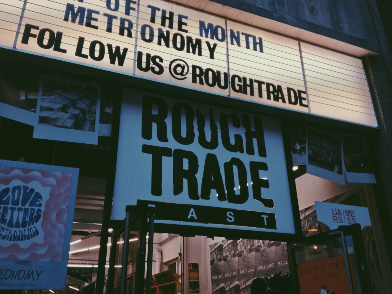 nangfood:  Yesterday. A stroll through Shoreditch and stepped into the Rough trade