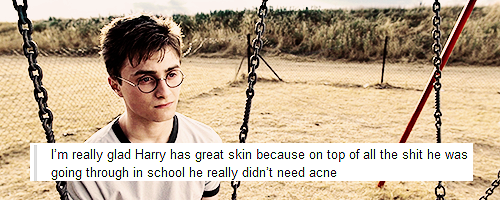 robins:  harry potter + tumblr text posts 