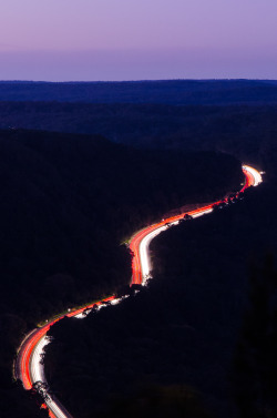 mirroredphotography:  Driving into the darkness