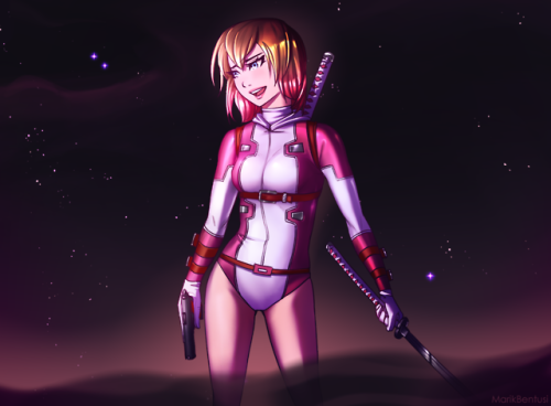 marikbentusi:I didn’t know what to do with the lighting orz The flatcolor version ended up being my 