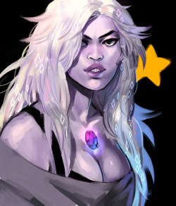 frenchfrycoolguy:  slaps a luminosity layer over it to make it look finished a WIP ill never actually complete hhhhhhh i love amethysttttt 