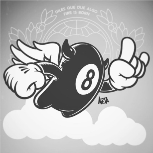 Magic F8ball #characterdesign #8ball #vector #metasapient #chasart #arte #illustration #ilustracin