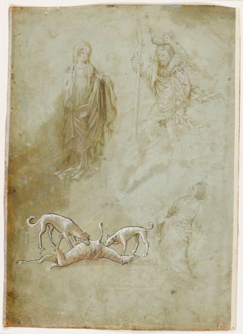 Maître des études de figures (formerly attributed to Michelino Molinari da Besozzo)A st