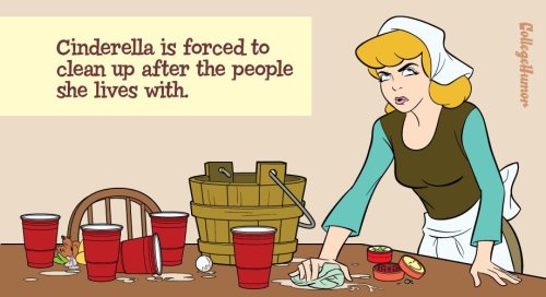 midnighttomfoolery:Disney Princesses as college students