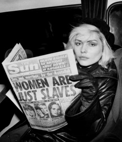 jazznoisehere:  Debbie Harry photographed