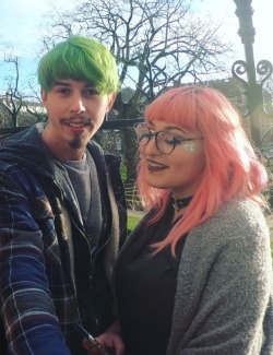scarybabe:  We’re Cosmo and Wanda!! 🌸  First time I&rsquo;ve ever seen his face, Y'ALL ARE TOO CUTE FOR WORDS!!