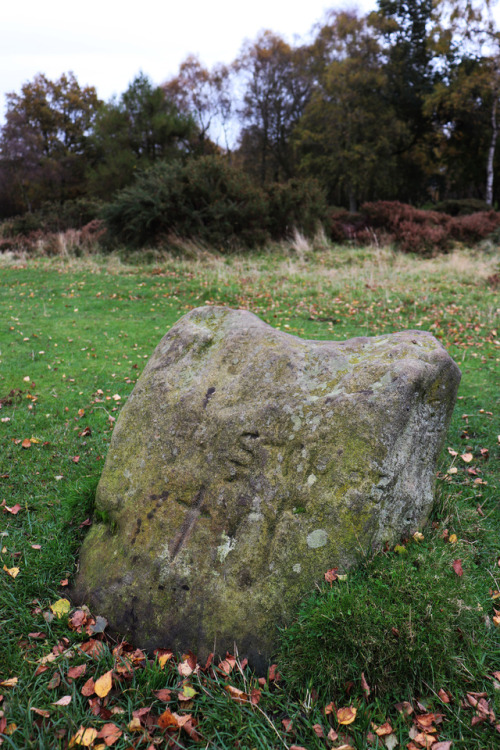 ‘The King Stone’, a single outlier for ‘The Nine Ladies’ Stone Circle, 
