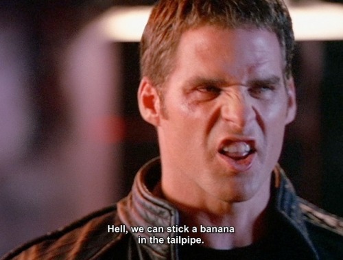 blizzly: me @ friends: listen, farscape is this gritty, dirty space opera, full of morally grey stor