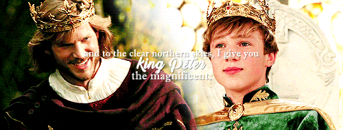 buffys:“Once a king or queen of Narnia, always a king or queen of Narnia. May your wisdom grace us u