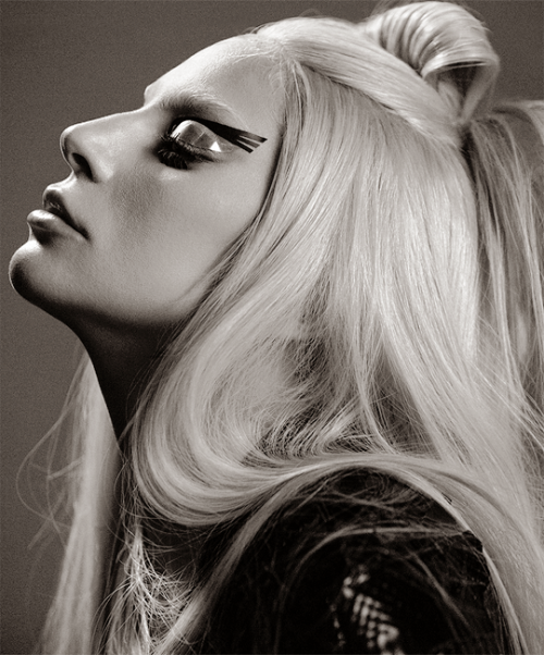 ladygagasource: LADY GAGA. ph. Inez and Vinoodh for Billboard Magazine.  