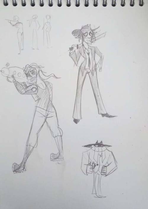 tfm-doodle:so character design/pose practises