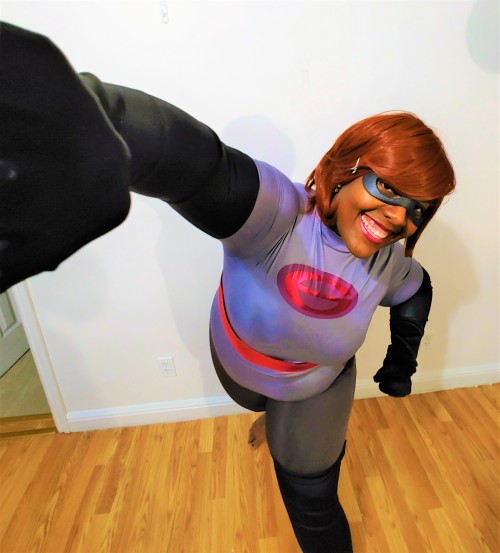 “Girls, come on! Leave saving the world to the men? I don’t think so.” Elastigirl (Helen Parr) - The