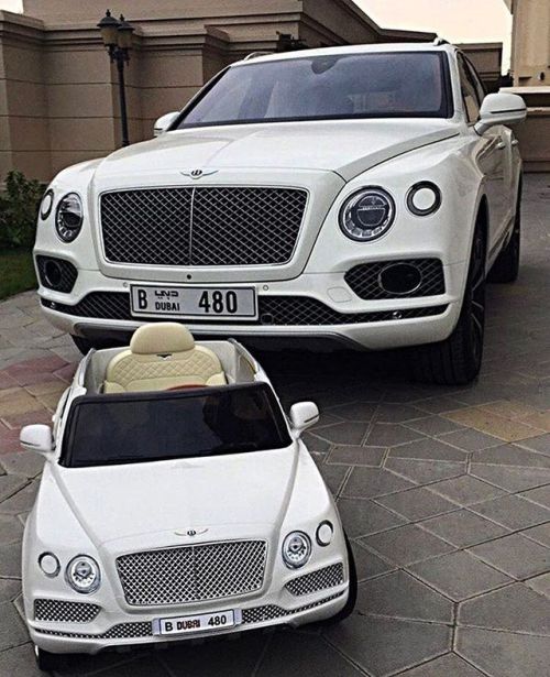 luxurico:  🎁 Father & Son Car Goals 🎁 #bentley #bentleybentayga #bentayga #bentleygram #bentleymotors #bentleygang #bentleylove #britishcars #luxurycars #expensivecars #familygoals #likefatherlikeson #lifegoals #toysforbigboys #millionairetoys