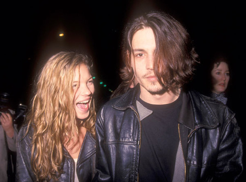 20aliens:  kate moss + johnny depp 