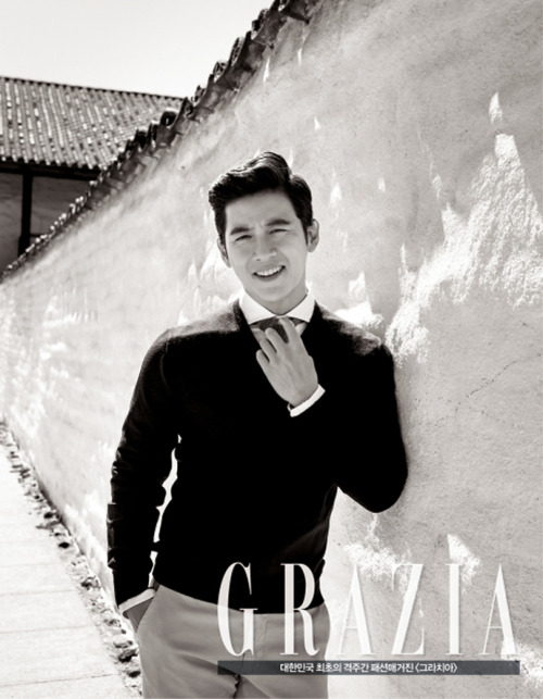 Go Soo Для GRAZIA 11/2013