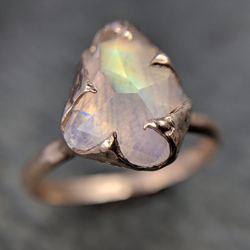 Sosuperawesome: Partially Faceted And Uncut Gemstone Rings  Angeline Crowder Boyer