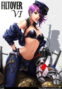 leagueofladylegends:  Officer Vi by CherryLich