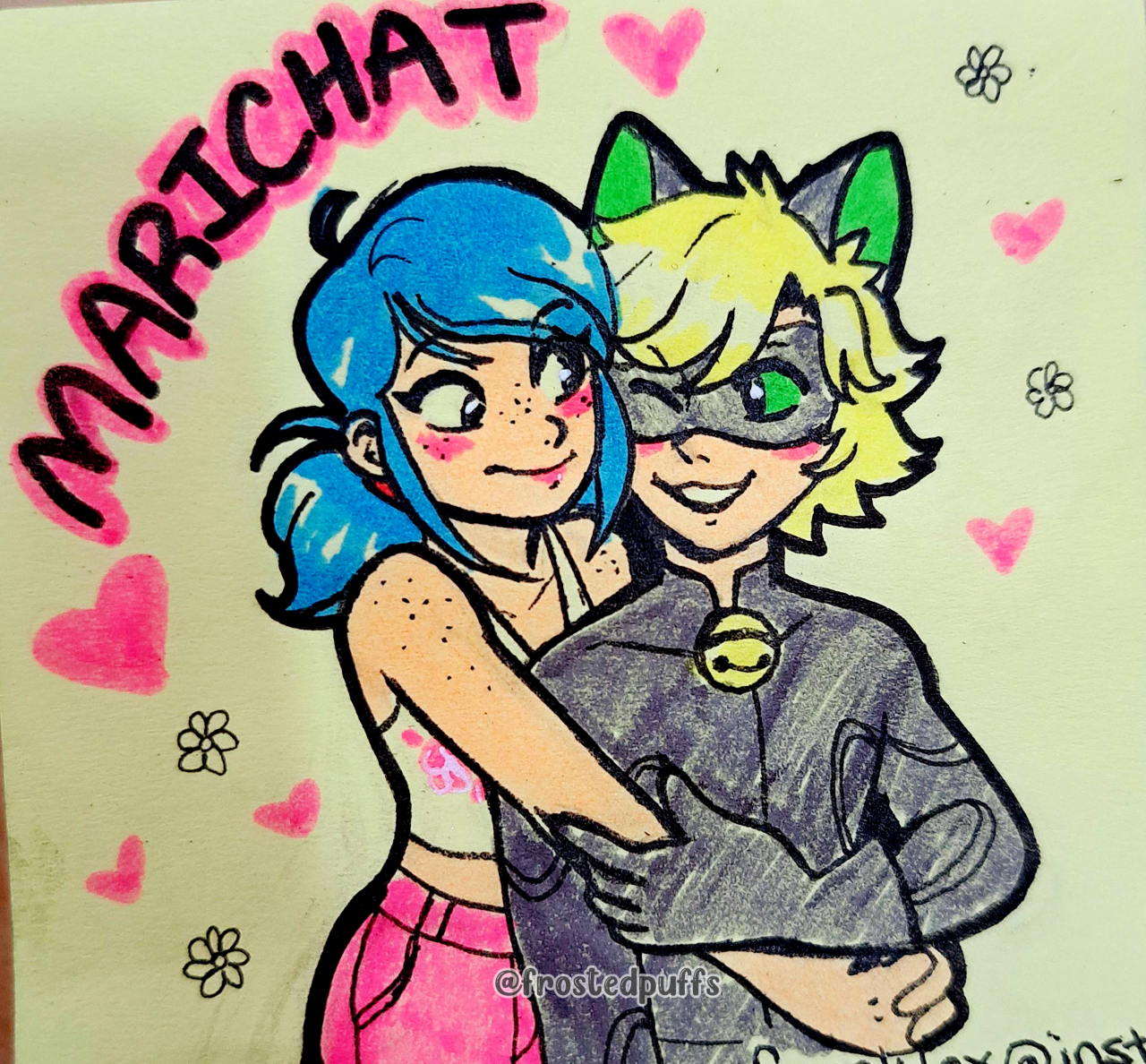 wiggle wiggle eyebrows — lyradaisical: Squad Miraculous: Comic Cover