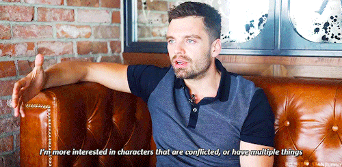 bluesteelstan: Why do you gravitate towards brooding, conflicted, and repressed characters?I’v