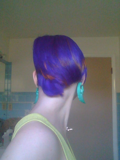 New hair color! Thanks to my wonderful boss C: