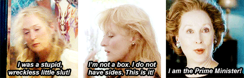 thestreep:  &ldquo;Everything we say signifies; everything counts, that we put